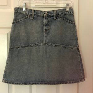 Gap jean skirt